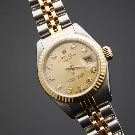 ladies rolex watch second hand|pre owned Rolex for sale.